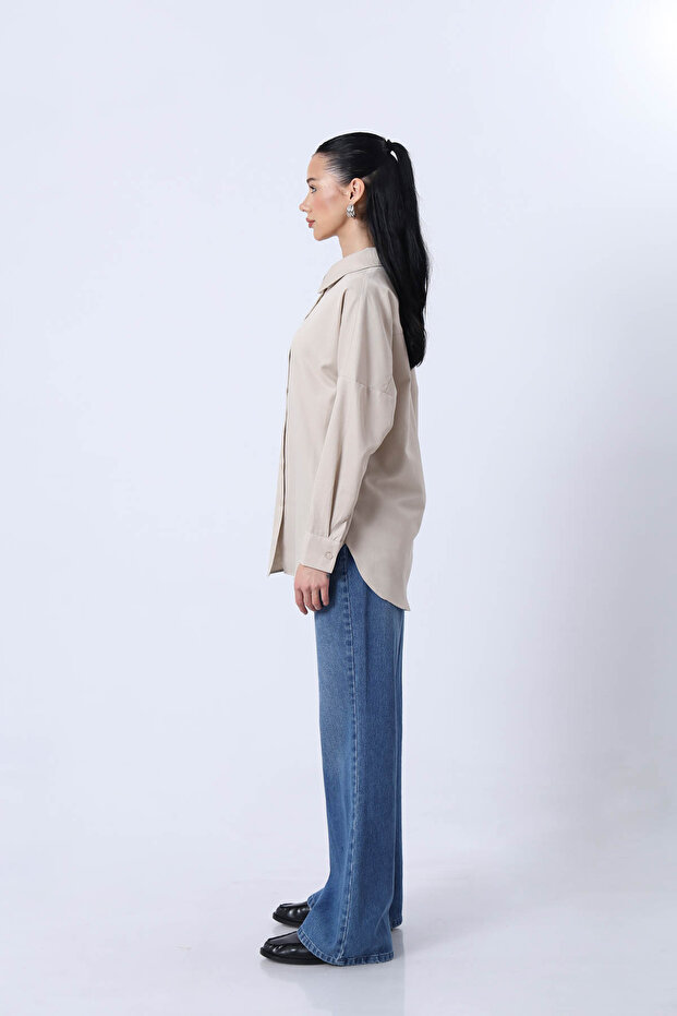 Oversize Basic Shirt - 3