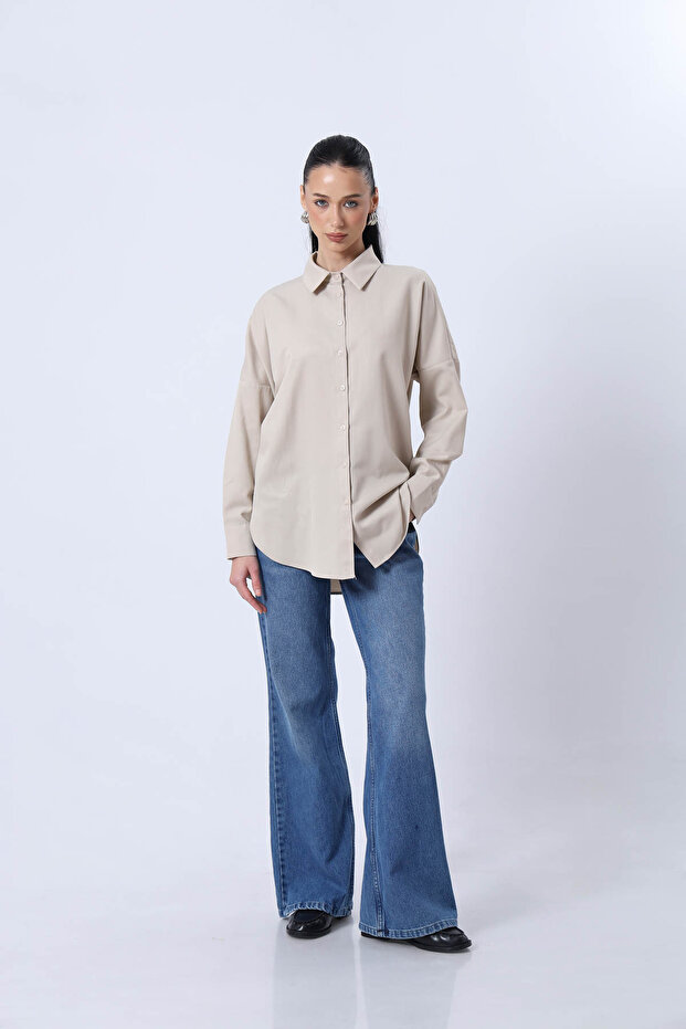 Oversize Basic Shirt - 2