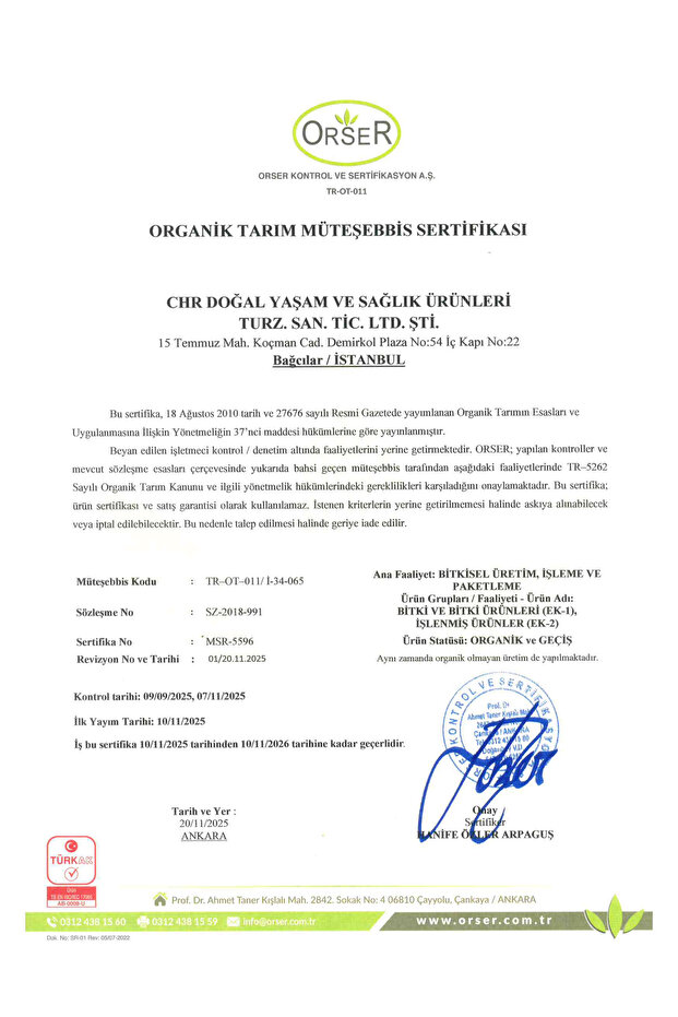 Organik Beyaz Dut Kurusu Ev 75 gr - 2