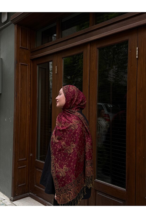 Premium Çift Taraflı Kaşmir Şal - 3
