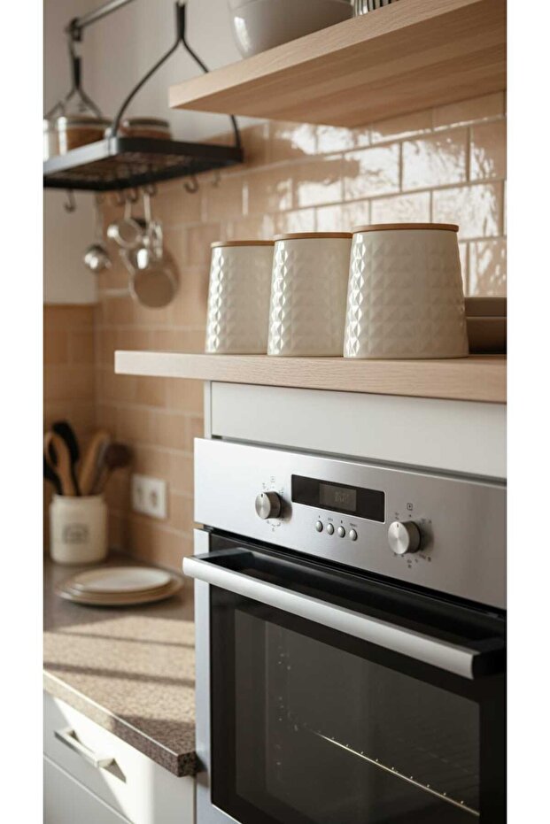 Tea, coffee and sugar storage jars - 3