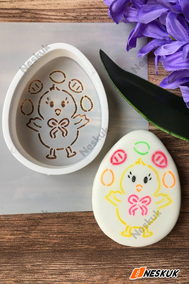 قالب عيد الفصح وقالب على شكل كتكوت، قاطع عيد الفصح، قالب بسكويت - 1