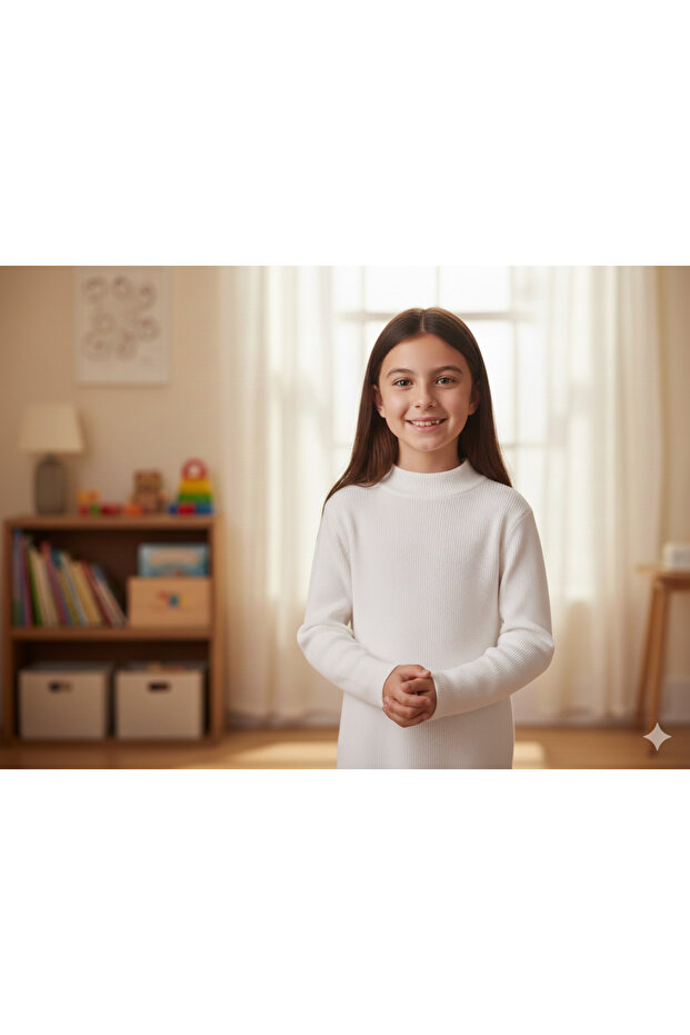 Half Turtleneck Children's Bodysuit, It Is Recommended to Buy One Size Larger (Slim Fit)