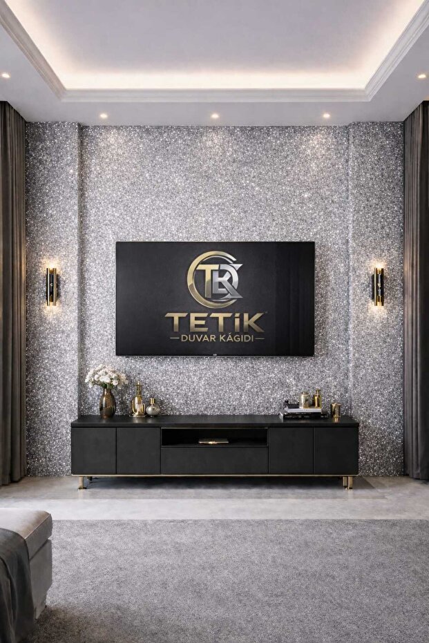 Tetik Reflection Simli Duvar Kağıdı M331 - 3