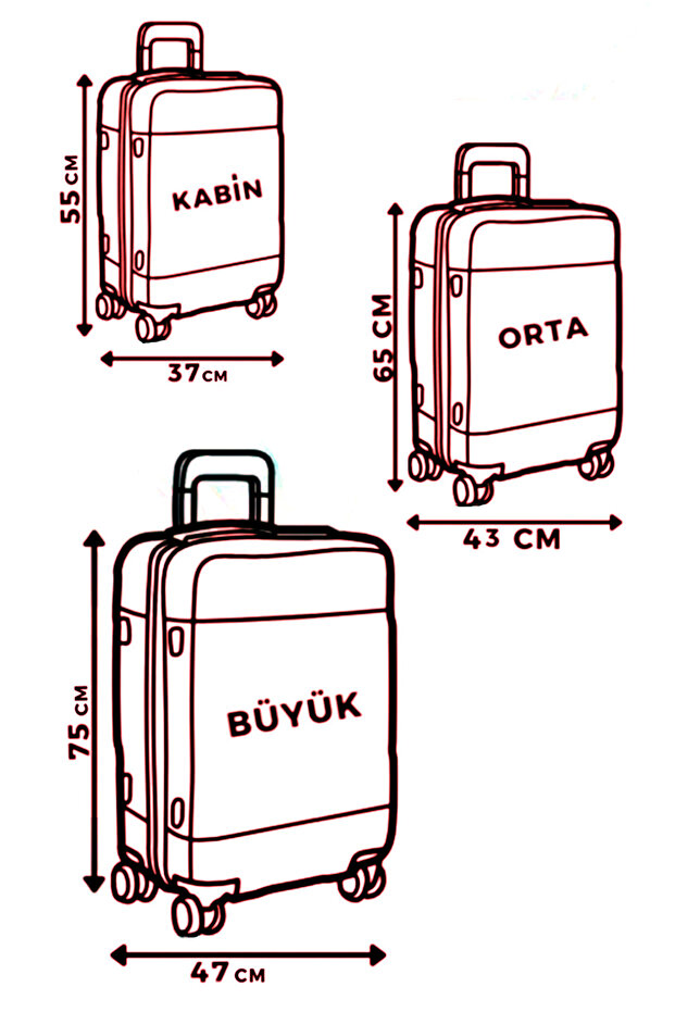 Suitcase Suitcase Protective Case - 3
