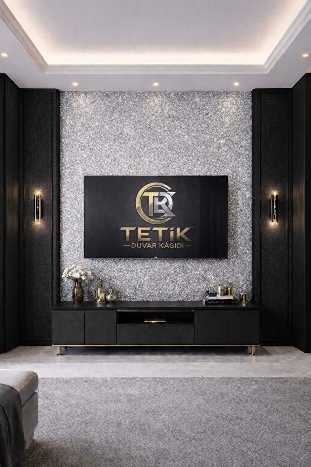 Tetik Reflection Simli Duvar Kağıdı M331 - 2
