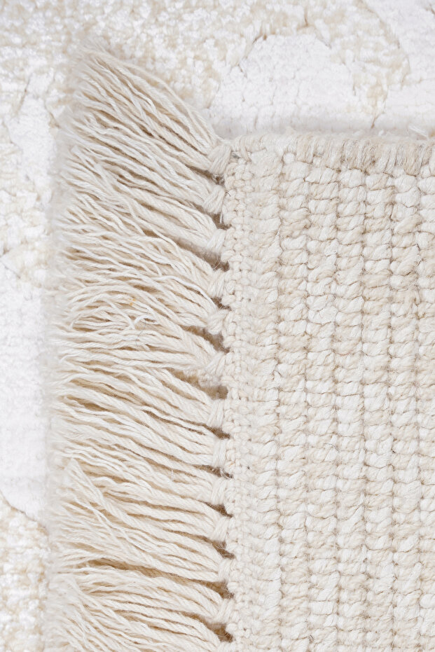 Nepal 3572 El Dokuma Kalın Bambu Halı - 3