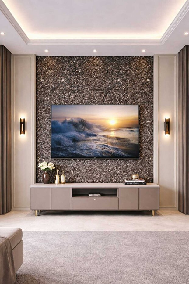 Tetik Reflection Mantar Simli Duvar Kağıdı Ms-356 - 1