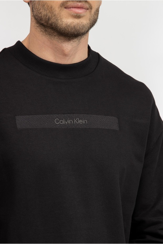 STRUCTURED EMBROIDERY SWEATSHIRT - 3