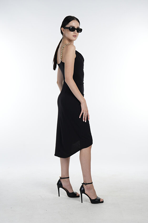 KADIN ELBİSE GDSP5155-BLK - 2