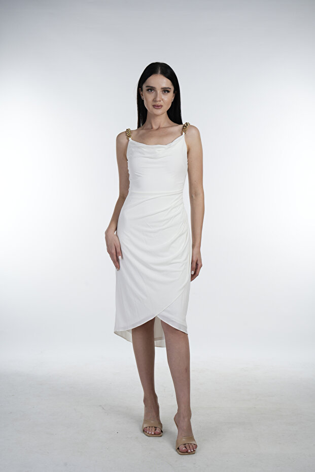 Women's Dress Gdsp5128-Wht