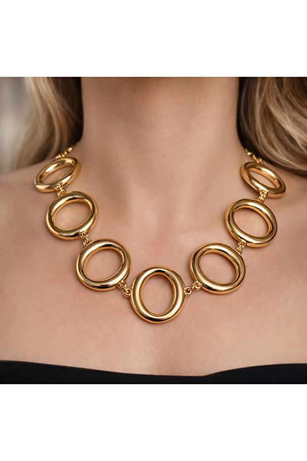 قلادة بحلقة كبيرة - 1