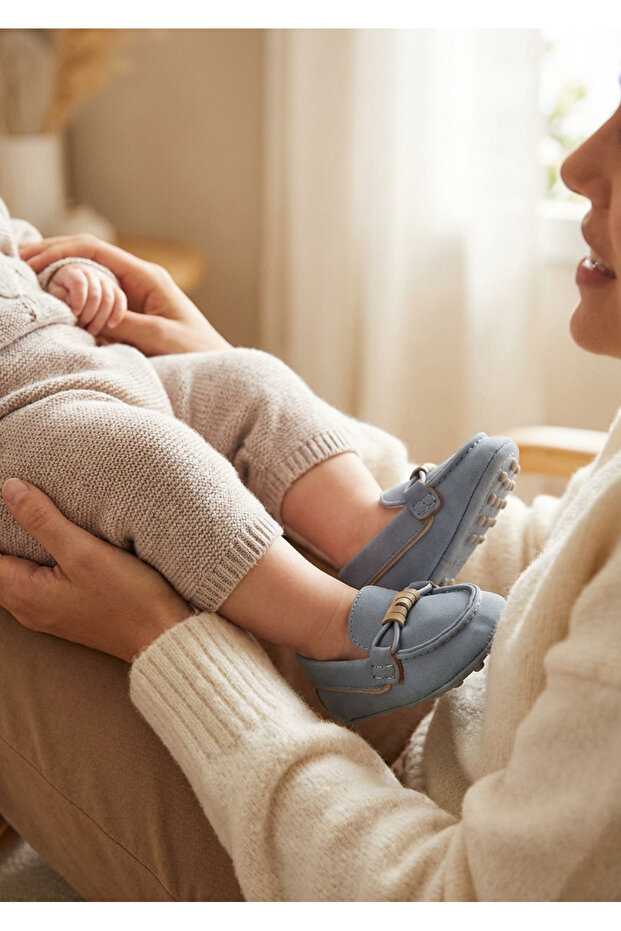 Baby Boy Booties Moccasin Shoes