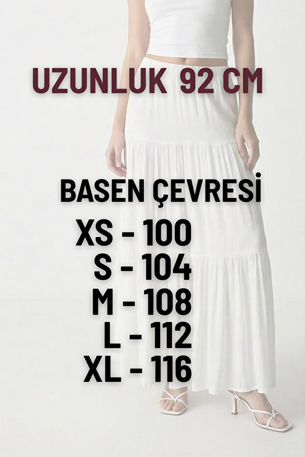 Fitilli Midi Etek - 4