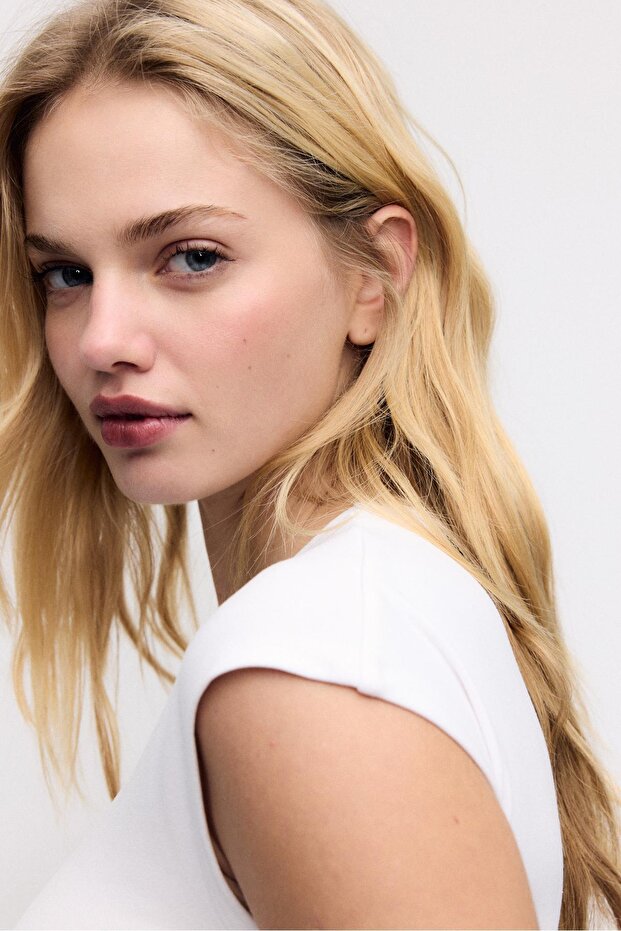 Basic crop fit t-shirt - 4