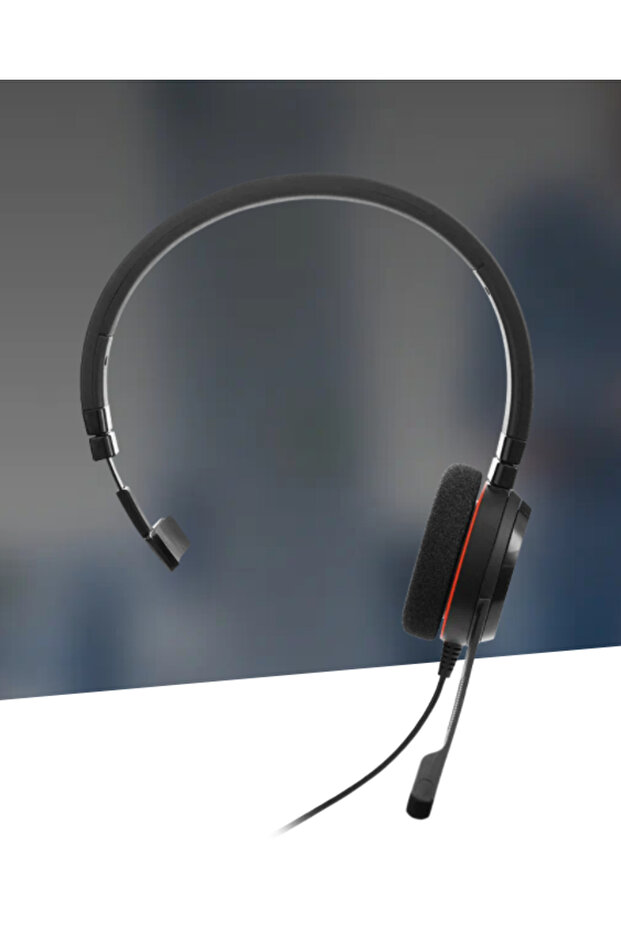 Evolve 20 Mono USB NC MS Kulak Üstü Kulaklık (Jabra Türkiye Garantili) - 2
