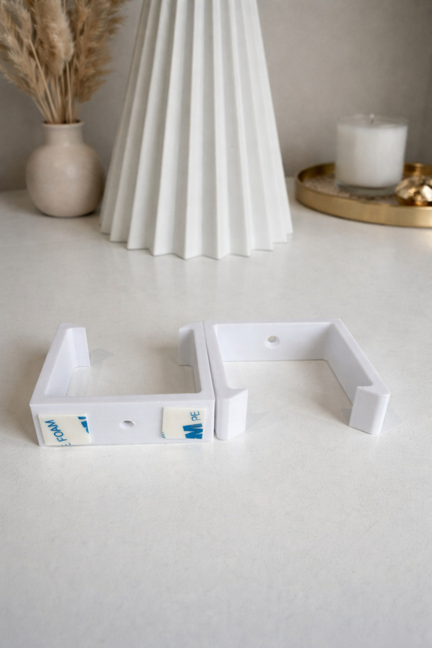 Wall Mounted Socket Holder & Socket Fixer & Cable Organizer - 2