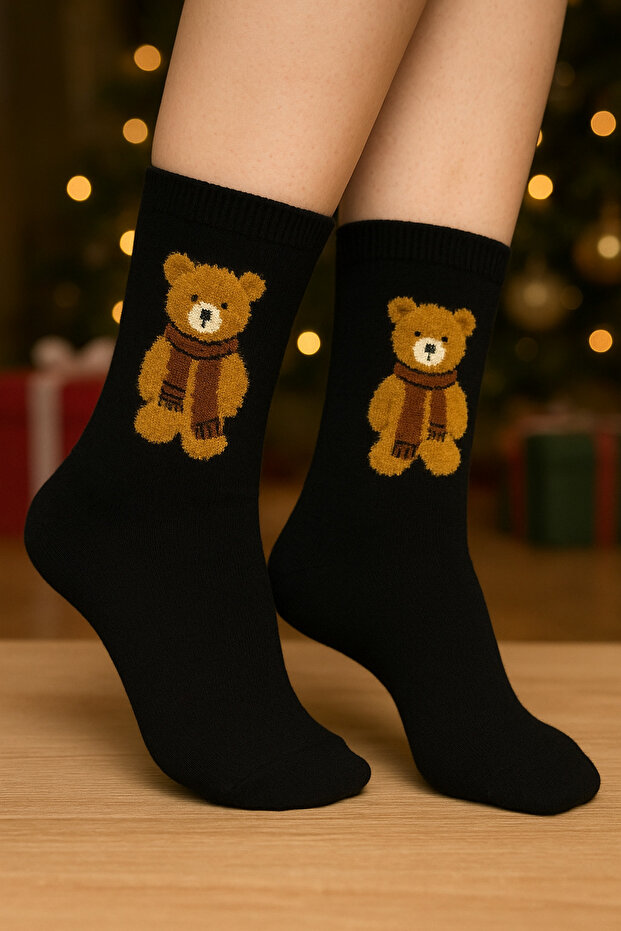 Teddy Bear Kadın Çorap-Extra Soft Touch - 1