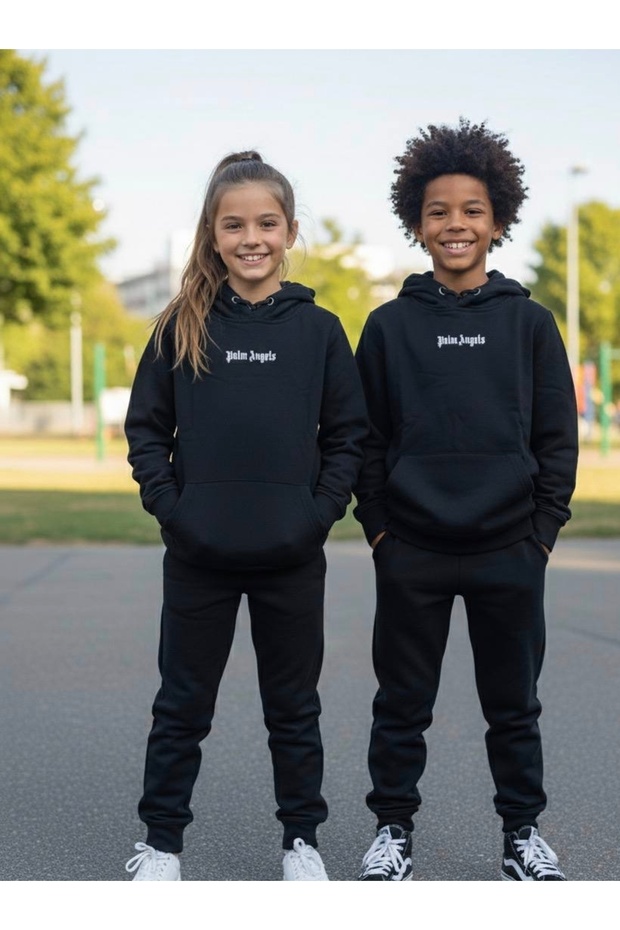Unisex Girls/Boys Cotton Hooded Sweatshirt (3-15 Years)