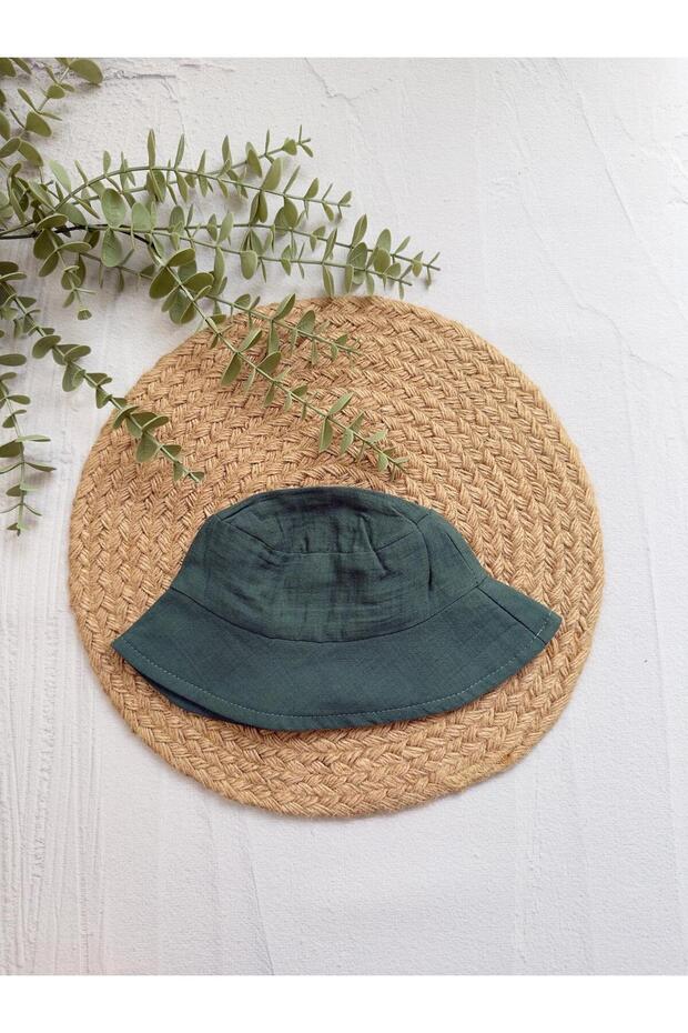 مجموعة منقوشة على شكل ورقة مع قبعة - 4