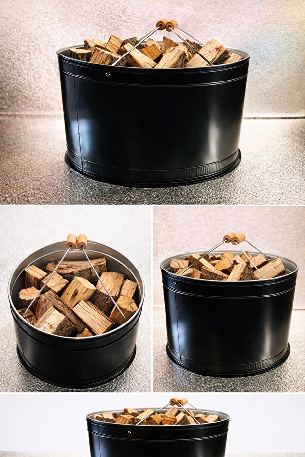 Odun Kömür Şömine Kovası - 2