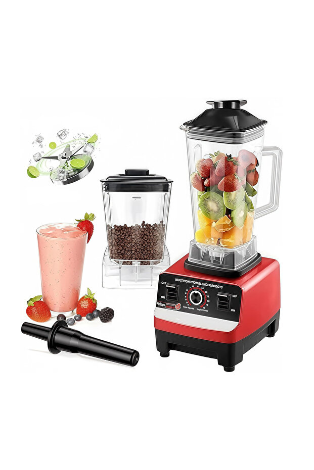 High Speed Blender With Two Jars 2.5L Multi-Function - 1