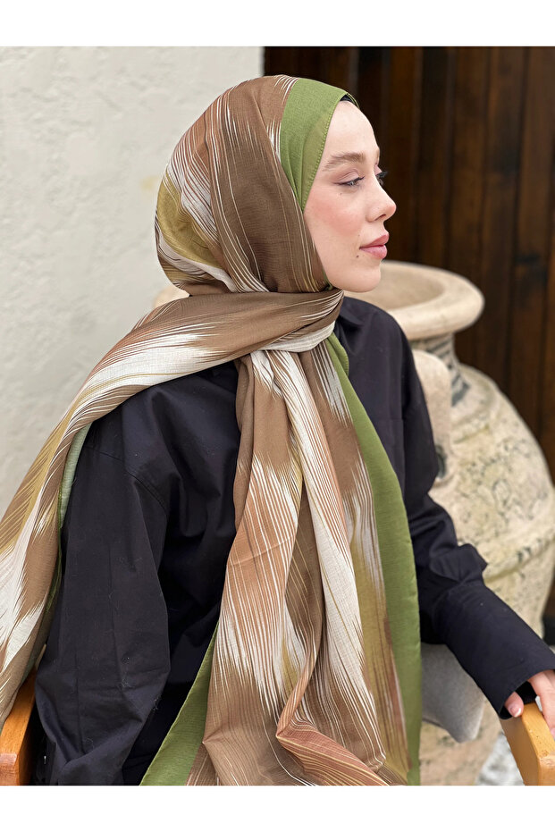 شال فاكاس بنمط لينا - 3