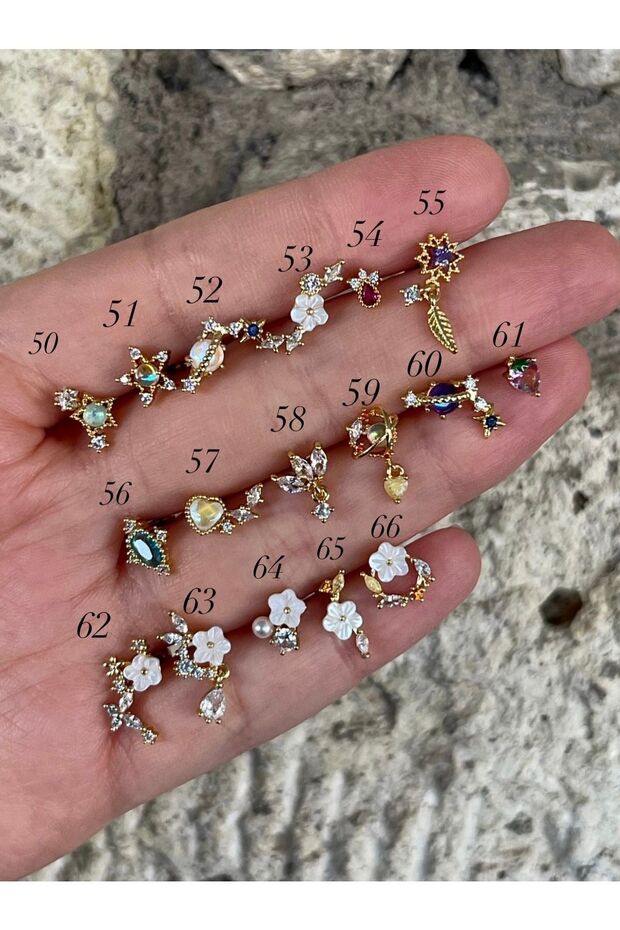 Steril Çelik Piercing - 1 Adet - 1