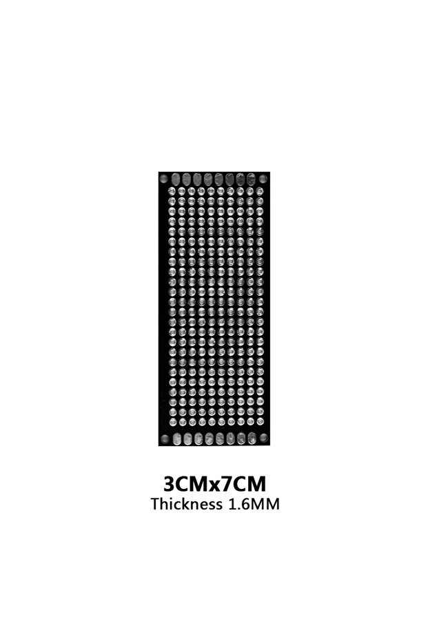لوحات دوائر كهربائية مطبوعة (PCB) سوداء مزدوجة الجوانب، مقاسات 3x7 سم، 5 قطع، 5/10 قطع، متوفرة بأحجام 3x7، 5x7، 7x9، 8x12، 9x15 سم.
