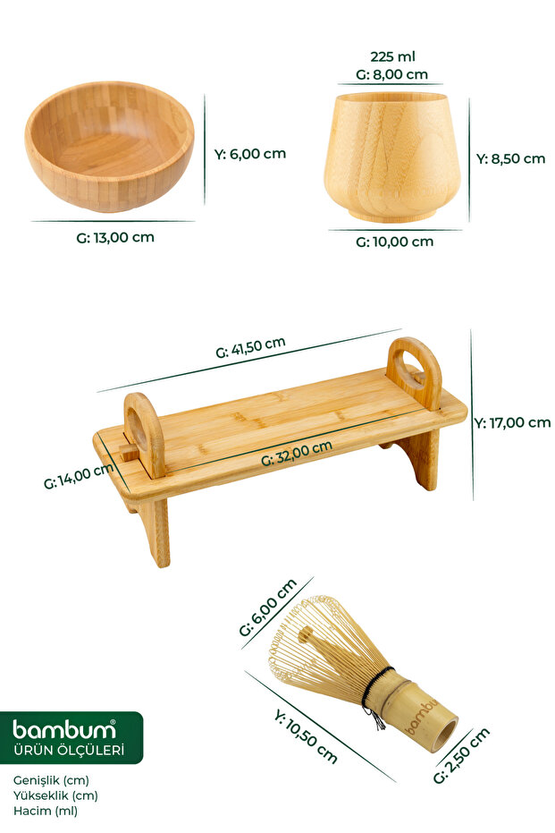 مجموعة عرض شاي الماتشا من رايز - 2