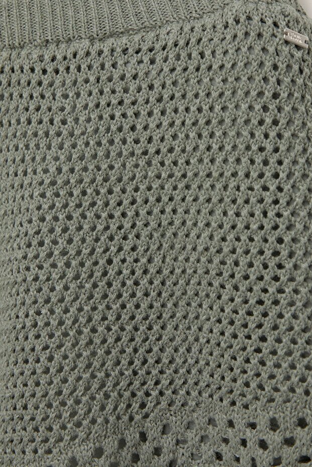 Dalgalı örgü bermuda - 6