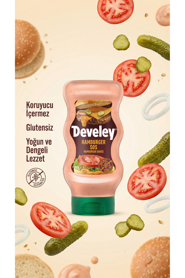 Hamburger Sos 410 gr 9 lu - 4