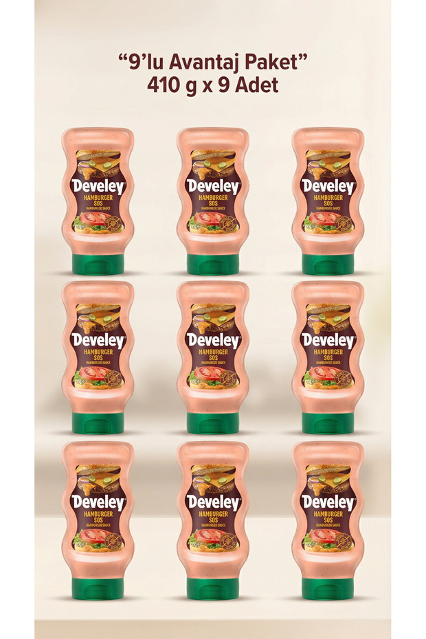 Hamburger Sos 410 gr 9 lu - 2