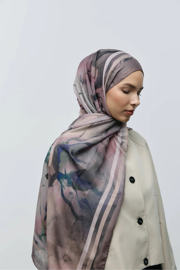 Natura Desen Bambu Şal - 2