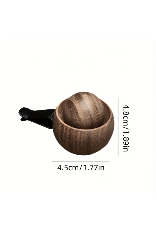 1pc Car & Home Essential Oil Diffuser - Made of Wood Mini Cute Natural Fragrance Diffuser Suitable f