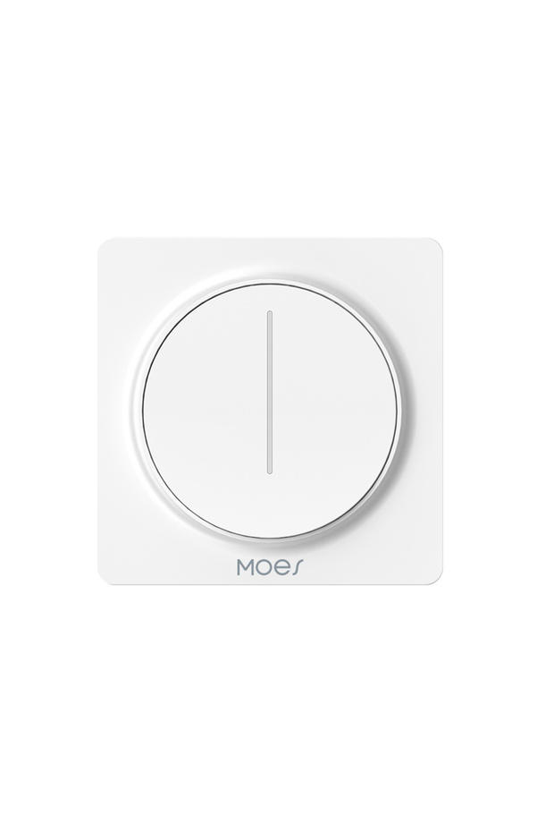 مفتاح إضاءة ذكي دوار/لمس من MOES بتقنية ZigBee، يعمل مع تطبيق Smart Life/Tuya للتحكم عن بعد