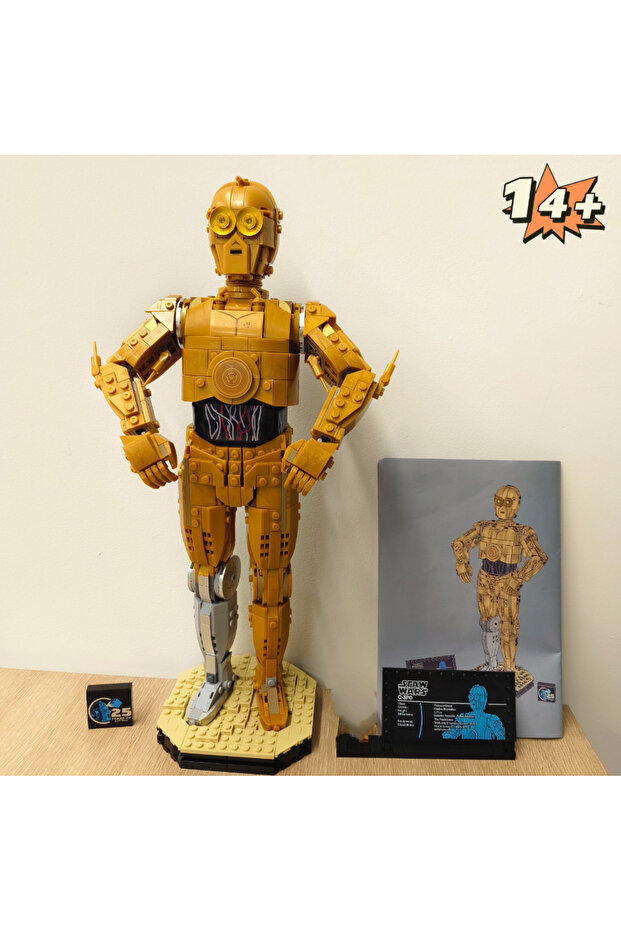 3PO 1138pcs UCS C 3PO Robot 75398 Union Building Block Assemble Puzzle Blocks Model For Holid - 1