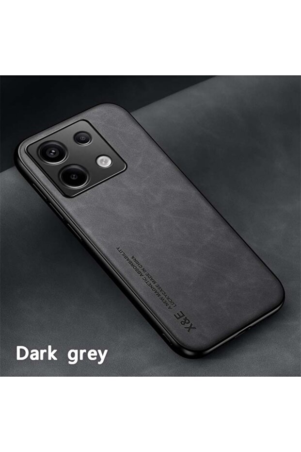 Redmi Note13ProPlus Dark Gray Shkproof Case for Redmi Note 13 Pro 5G Note 13 Pro+ Plus Protective C - 1