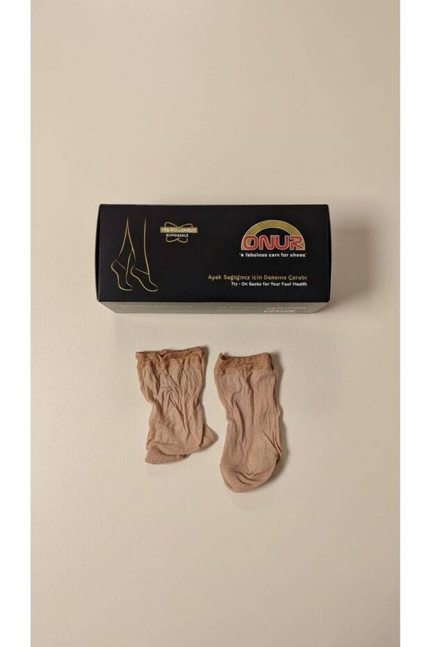 Tek Kullanımlık Deneme Çorabı (120 Adet) - 2