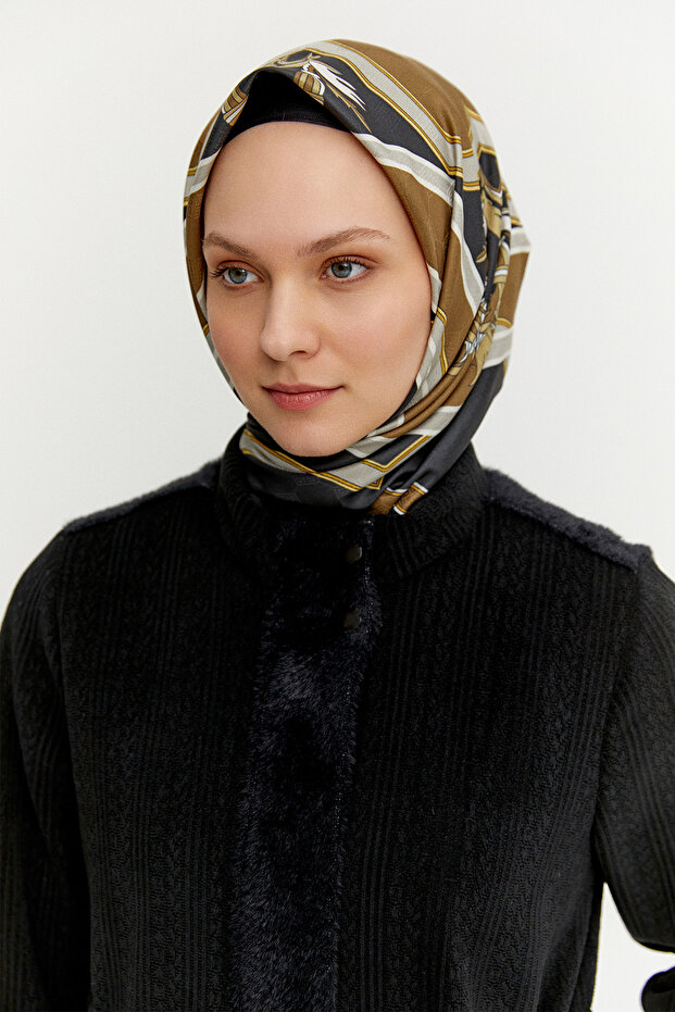 Suni Kürklü Stoperli Kap - 4