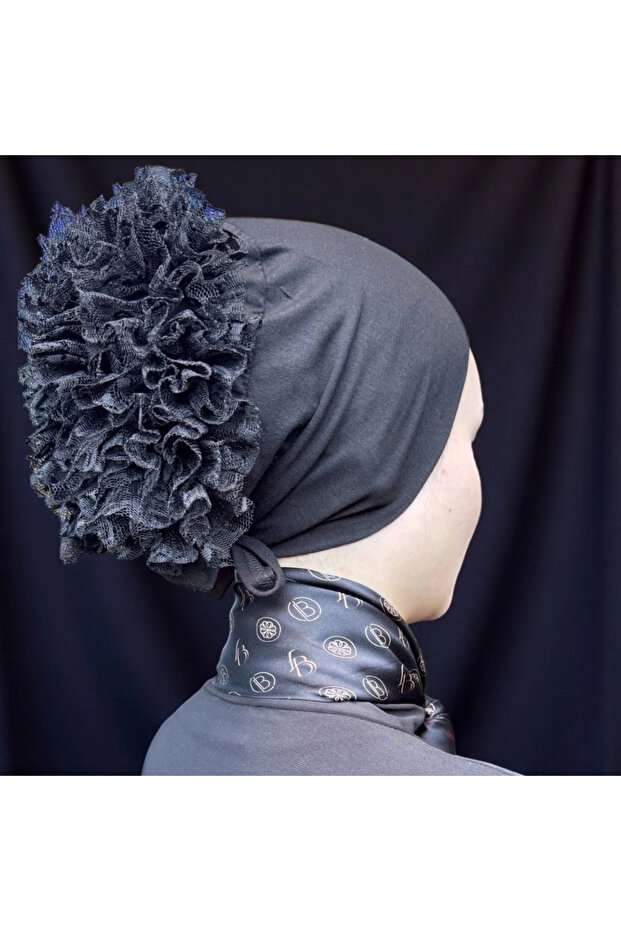 غطاء رأس مكشكش ومخيط - 1