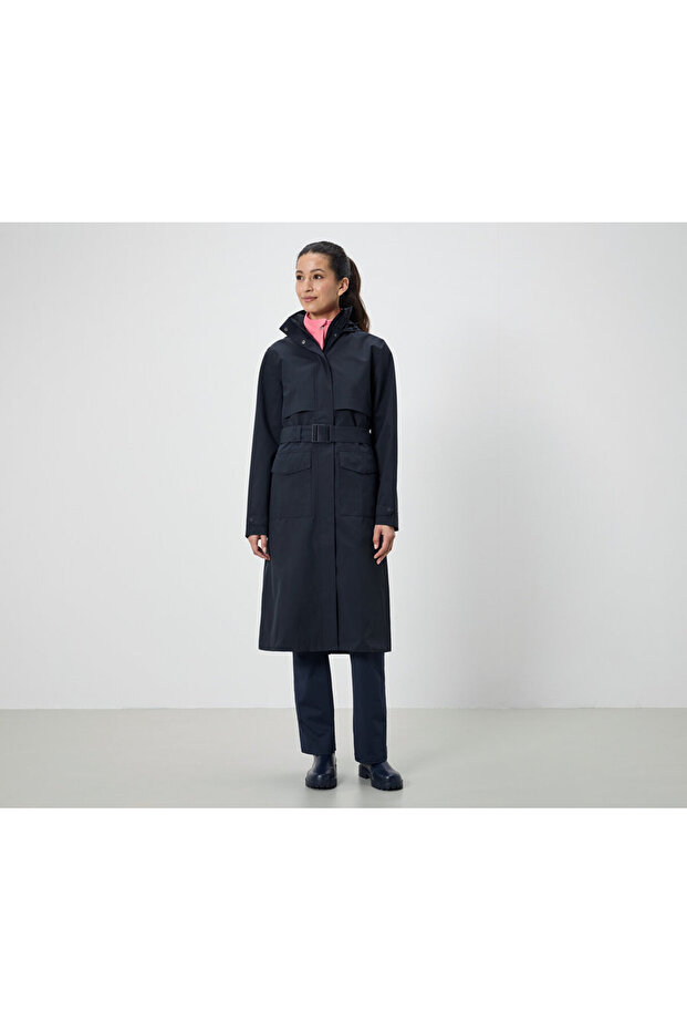 Women's Raincoat Trench Coat, Long