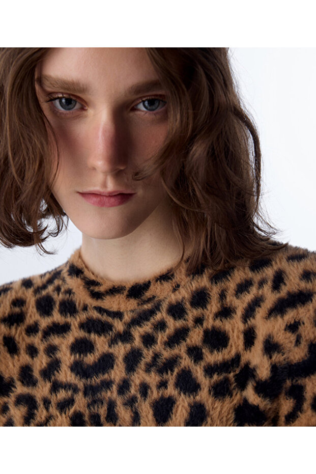 LEOPAR DESEN TRİKO - 2