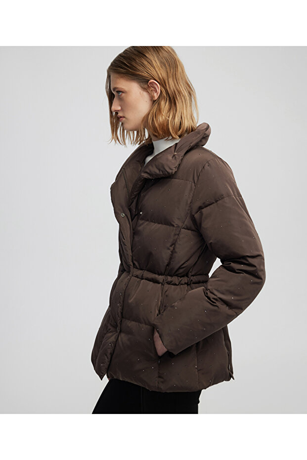 Hotfix baskılı şişme mont - 3