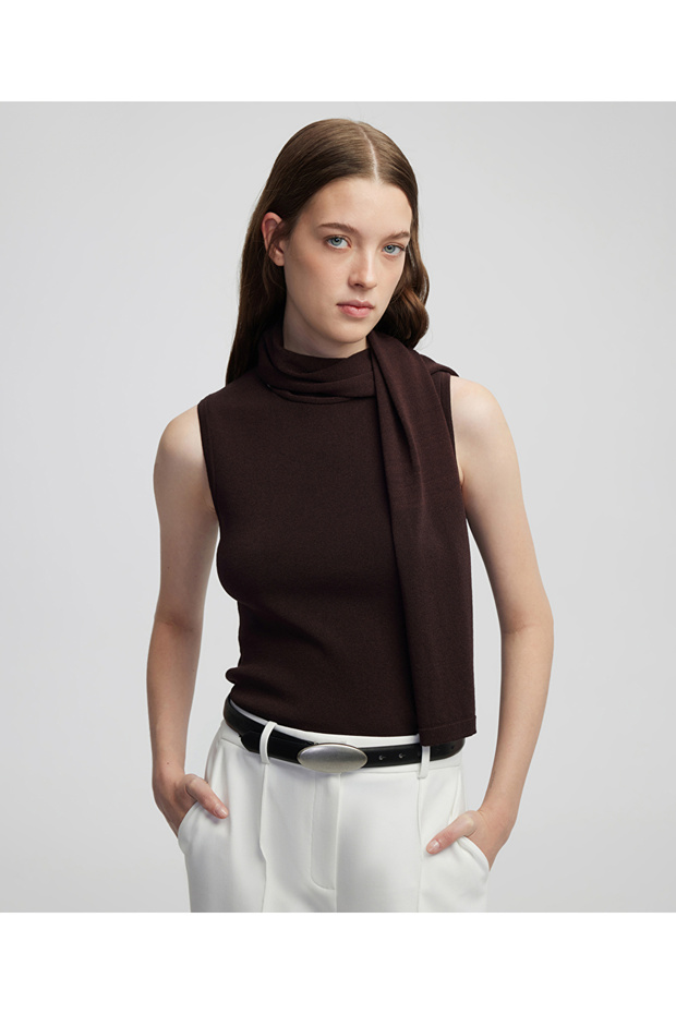 Fular efektli triko - 2