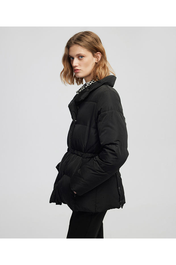 Hotfix baskılı şişme mont - 4