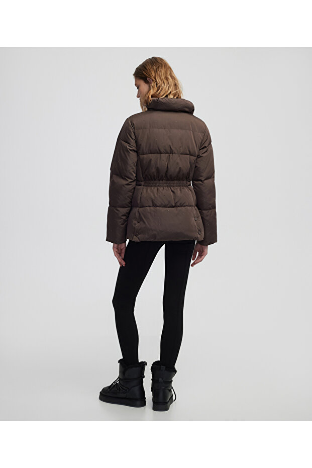 Hotfix baskılı şişme mont - 5