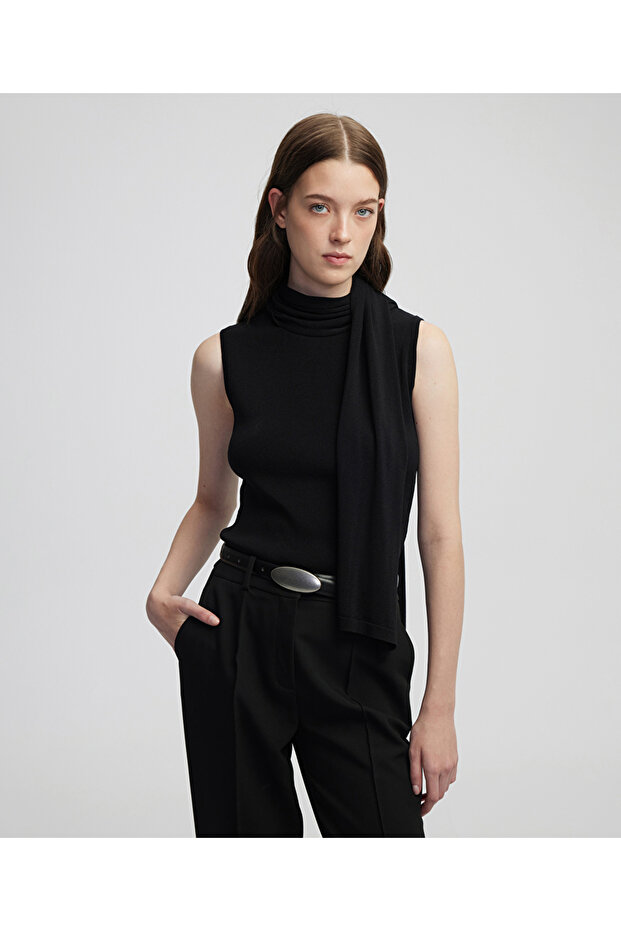 Fular efektli triko - 2