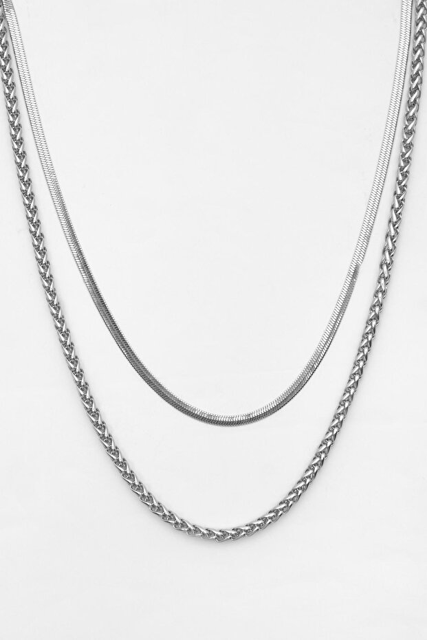 2'li çelik kolye paketi - 3