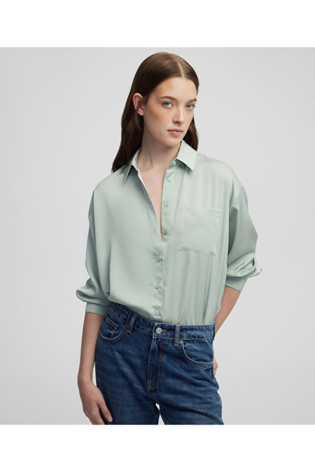 Tek cepli gömlek - 1